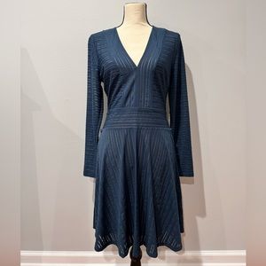 BCBGMAXAZRIA Fit & Flare Knit Dress